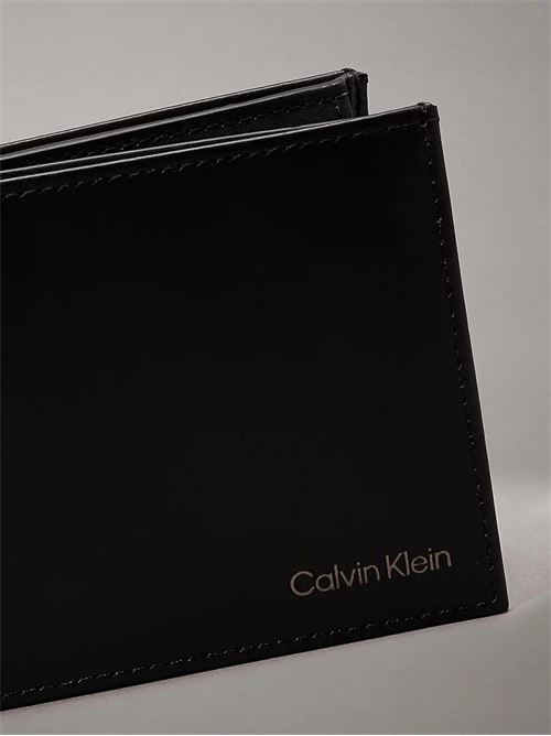 CK SMOOTH BIFOLD 5CC W/COIN CALVIN KLEIN | K50K512076/BEH